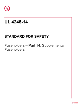 UL 4248-14 PDF UL 4248-14 PDF